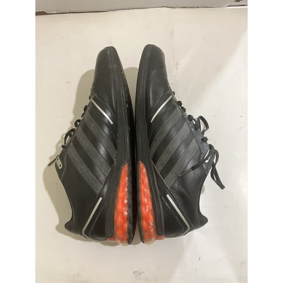 Adidas mens Size 11 black orange Mega Softcell Athletic Sneakers Shoe - Picture 6 of 7